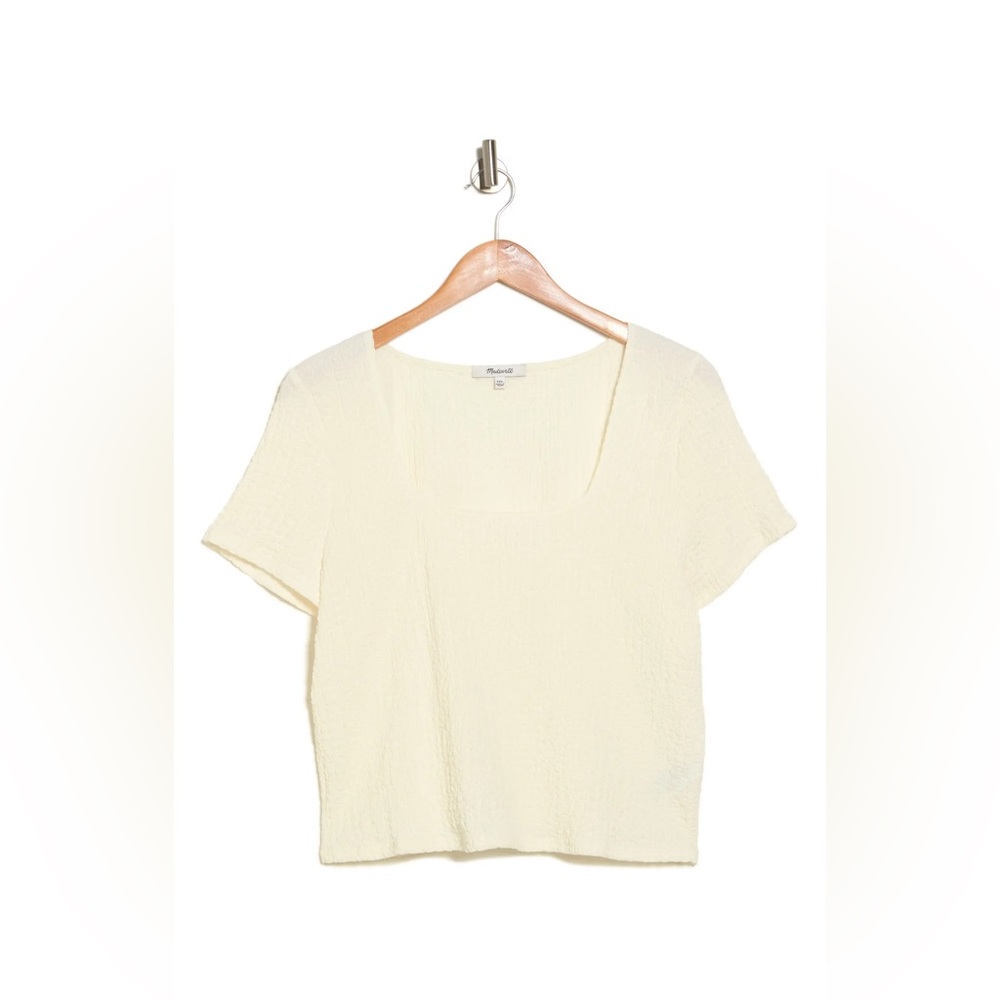 Madewell Fast Track Square Neck Top